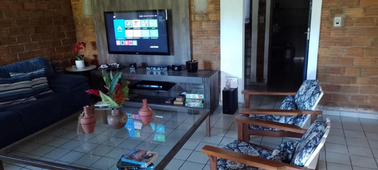 Casa Cantinho Da Paz, Seu Lazer Completo, Churrasqueira, Piscina E Muita Tranquilidade กราวาตา ภายนอก รูปภาพ
